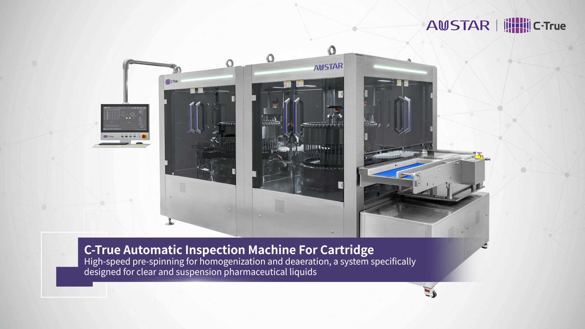 C-True Automatic Inspection Machine For Cartridge
